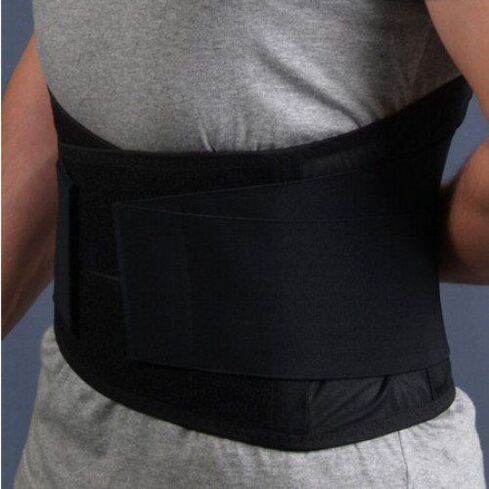 Belt for fixing the lower back for osteochondrosis