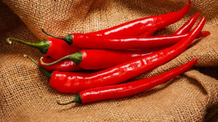 hot pepper as part of Traugel